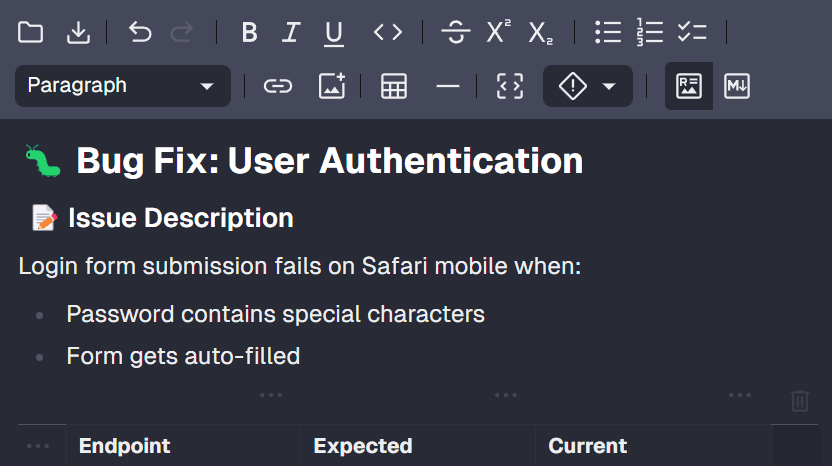 Shared notepad